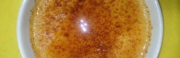 Crème brulée nature